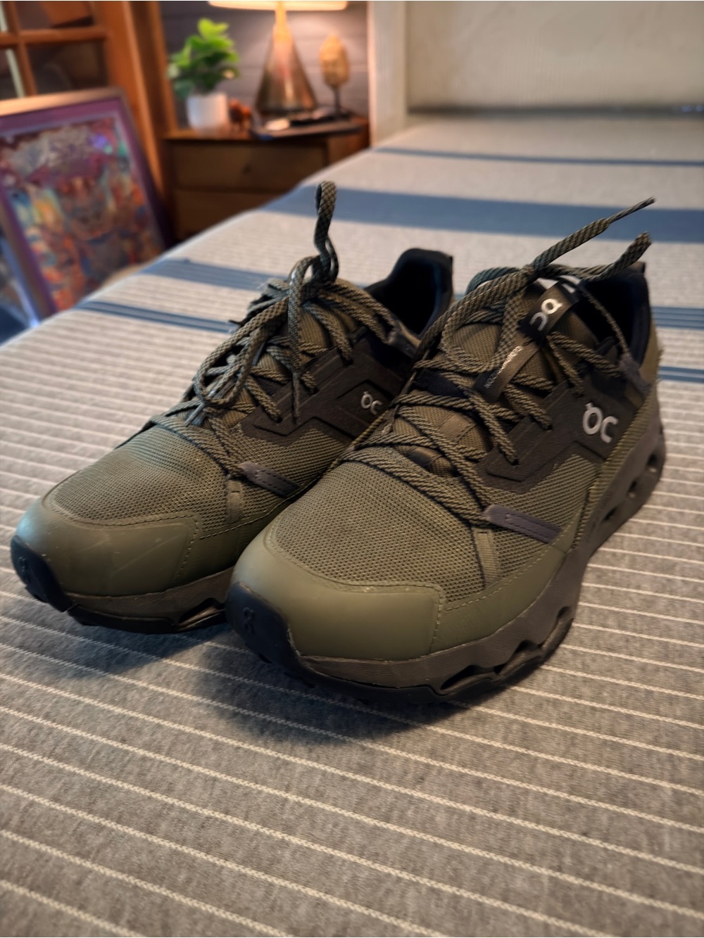 On Running Olive Green Men’s Sneakers